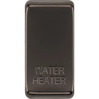 BG RRWHBN-01 Grid Rocker Water Heater Black Nickel