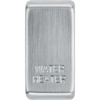 BG RRWHBS-01 Grid Rocker Water Heater Brushed Steel