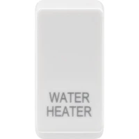 BG RRWHW Grid Rocker Water Heater White
