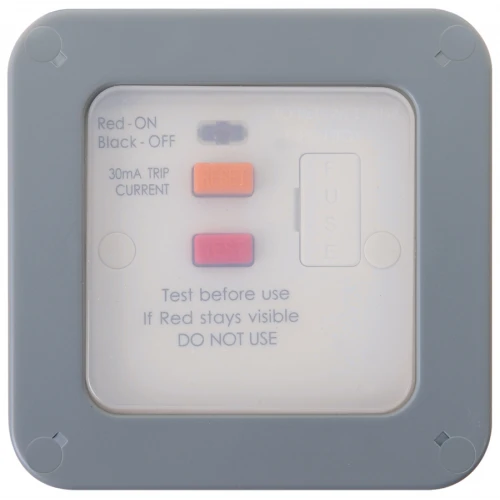 BG WP55RCD Weatherproof Fused Connection Unit Spur 13A