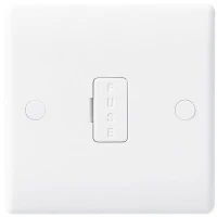 BG Nexus White Unswitched Spur 13A - 854