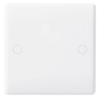 BG Nexus White Single Blanking Plate - 894