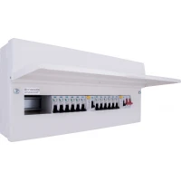 BG Metal Populated 16 Way Dual RCD Consumer Unit