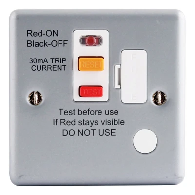 BG Nexus Metal Clad RCD Fused Connection Unit - MC554RCD