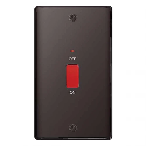 BG Nexus Black Nickel DP Double Plate 45A - NBN72