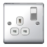 BG Nexus Polished Chrome Single Socket - NPC21W