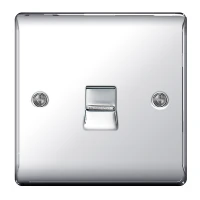 BG Nexus Polished Chrome Master Telephone Socket - NPCBTM1