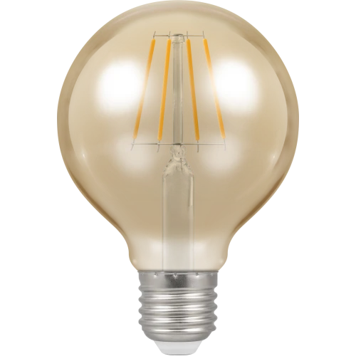 Crompton Filament Dimmable Antique LED G80 5W ES-E27