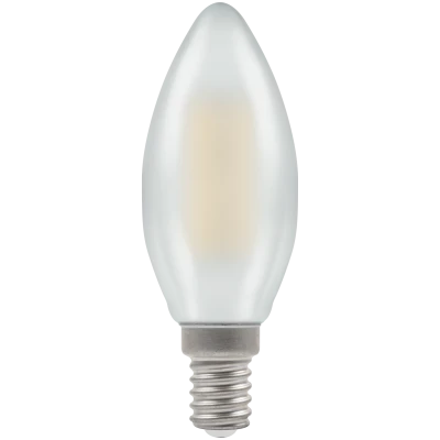 Crompton Filament Dimmable LED Candle 5W SES-E14 Pearl