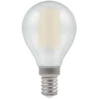 Crompton Filament Dimmable LED Round 5W SES-E14 Pearl