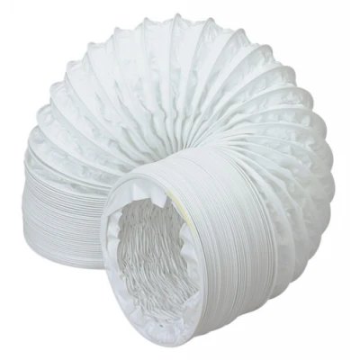 Manrose 1021 Flexible Fan Duct 100mm x 3m PVC