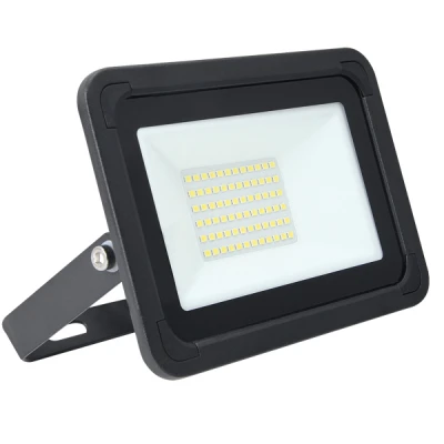 30W AC LED Floodlight Black IP65 4000K
