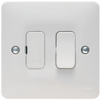 Hager Sollysta WMSSU83 Double Pole Switched Spur 13A