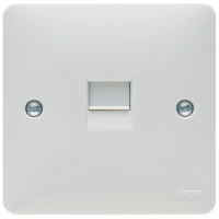 Hager Sollysta WMRJ45 RJ45 Data Socket 1Gang