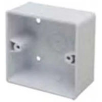 Marco MSB44R1 Surface Box 1 Gang Round Corners White