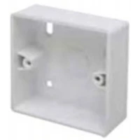 Marco MSB32R1 Surface Box 1 Gang Round Corners White