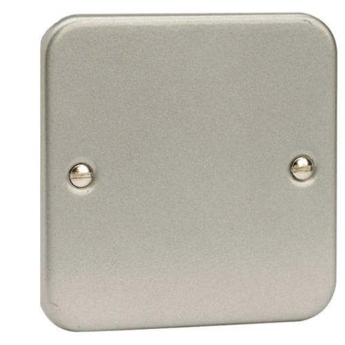 Click CL060 Blanking Plate 1Gang Metal Clad