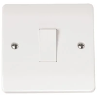 Click CMA025 Plate Switch 1Gang Intermediate 10A