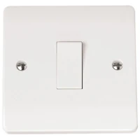 Click CMA011 Plate Switch 1Gang 2Way 10A