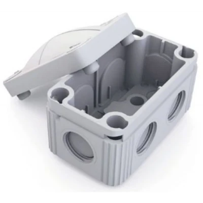 Wiska 10109901 Combi Junction Box 85x49x51mm Grey