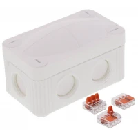 Wiska 10109902 Combi Junction Box 85x49x51mm White