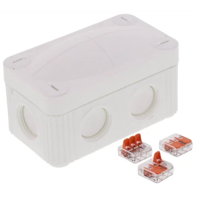 Wiska 10109902 Combi Junction Box 85x49x51mm White